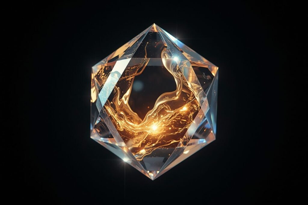 მყარი გეომეტრიული ფიგურა, რომლის შიგნითაც ცოცხალი, დენადი ენერგიაა.